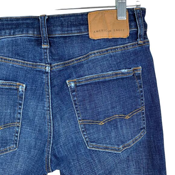 American Eagle Jeans Slim Straight Distressed Stretchy Men's 30 x 30 (29 x 29) - Picture 9 of 12
